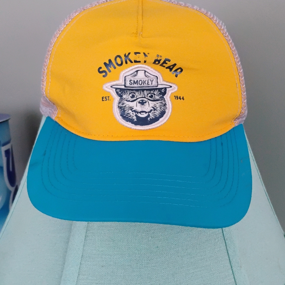 Yellow and Blue Hat